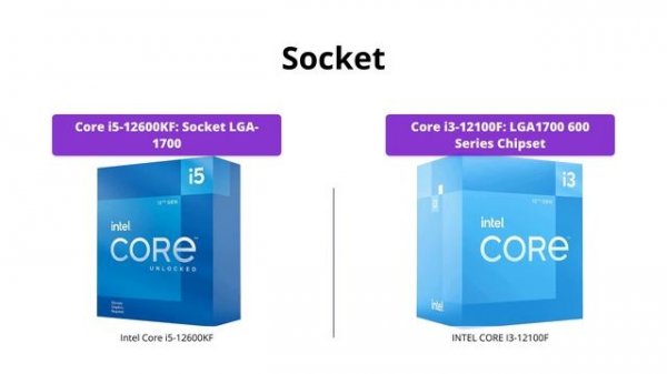 Intel Core i5-12600KF vs Intel Core i3-12100F Processor Comparison