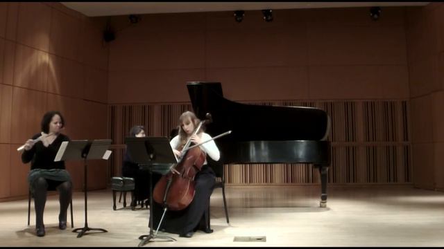 Bohuslav Martinů, Trio for Flute, Cello, and Piano (1944), II. Adagio смотреть онлайн