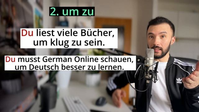 Правильно используем Damit & Um Zu ?? I Разговорный немецкий!