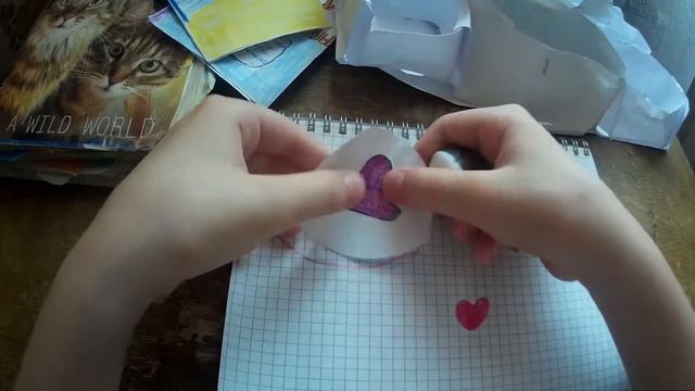 Бумажные сюрпризы.1 новинка. украшаю личный дневник. смотреть онлайн