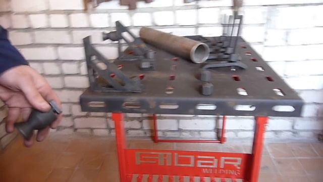 Мобильный сварочный стол от SIBAR WELDING.mp4 смотреть онлайн