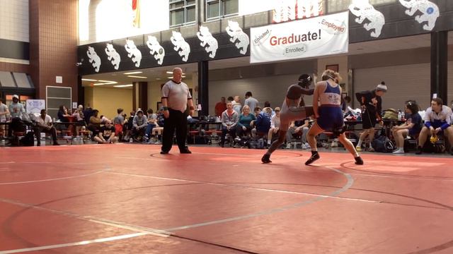 157lbs - Cole Jenkins - Wake Forest vs. Marqueze Higgins - New Hanover - 2-10-24 смотреть онлайн