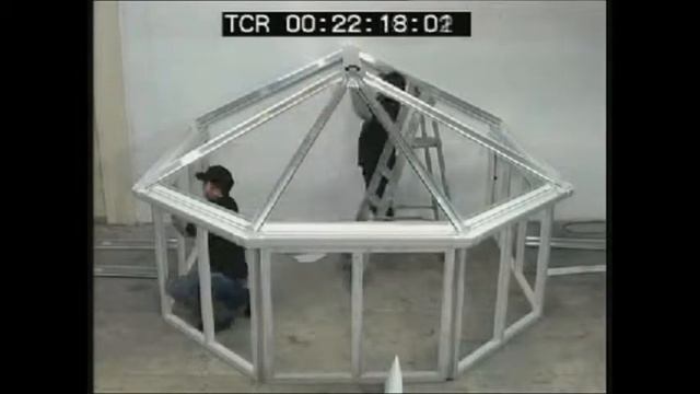 Сборка крыши зимнего сада смотреть онлайн