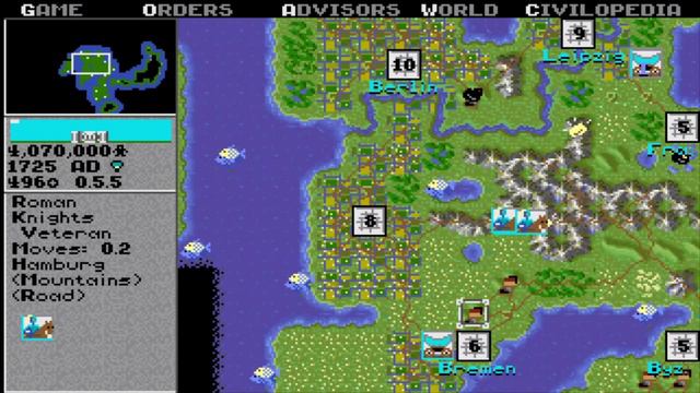 RetroNostalgia Let's Play Sid Meier's Civilization, Part 7 смотреть онлайн
