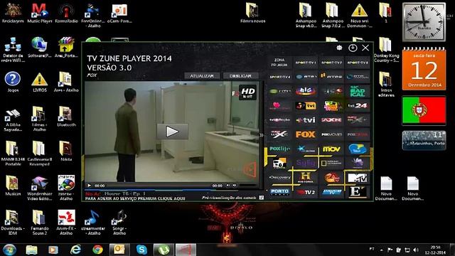 TV Zune Player 2014 Verção 3 0 Como instalar e utilizar смотреть онлайн
