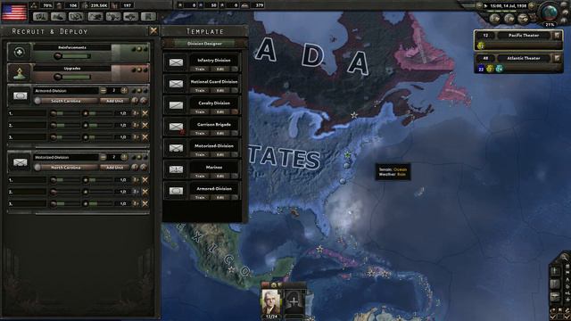 Tok plays Hearts of Iron 4 - United States of America ep. 5 - Awfully Quiet смотреть онлайн