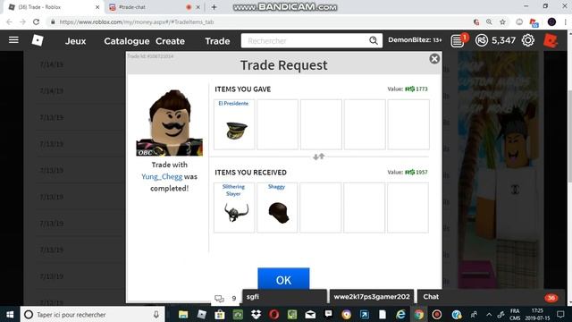 roblox trading | Episode 5 (Discord group link in the desc) смотреть онлайн