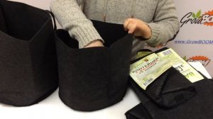 Текстильные горшки, контейнеры и грядки для растений BagPot (GrowBag)
