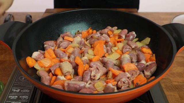 СЕРДЕЧКИ куриные с макаронами. Пальчики оближешь! смотреть онлайн