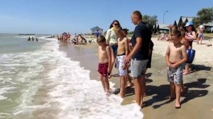 ДОЛ Юбилейный-2019.1 смена.Пляж утро.