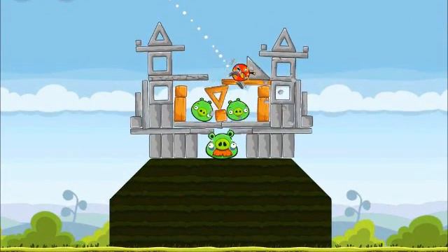 Official Angry Birds Walkthrough Mighty Hoax 4-18 смотреть онлайн