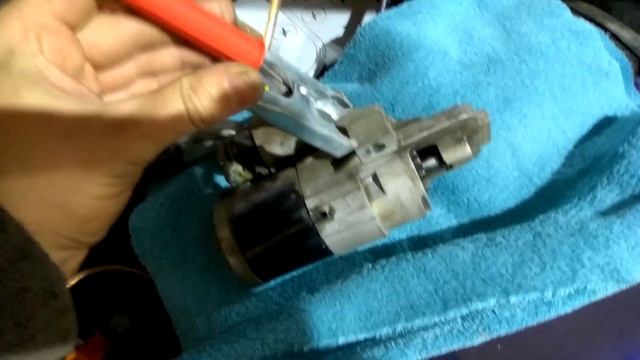 Проверка стартера Мазда 6 gh #1. Втягивающее. смотреть онлайн