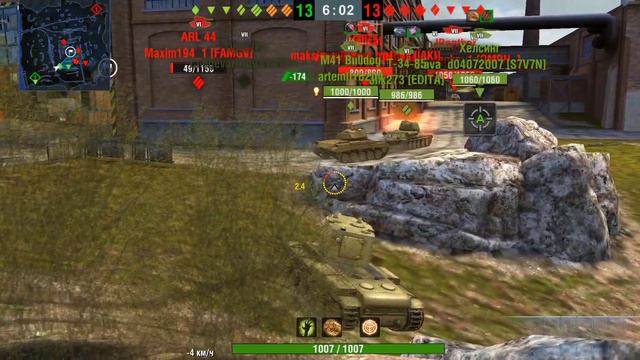 wot blitz возрождение на кв2 смотреть онлайн