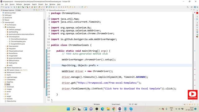How to Manage Chrome Downloads in Selenium Java | Simple and Easy setup смотреть онлайн