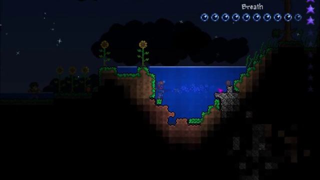 Terraria - Aqua Scepter weapon gameplay and info смотреть онлайн