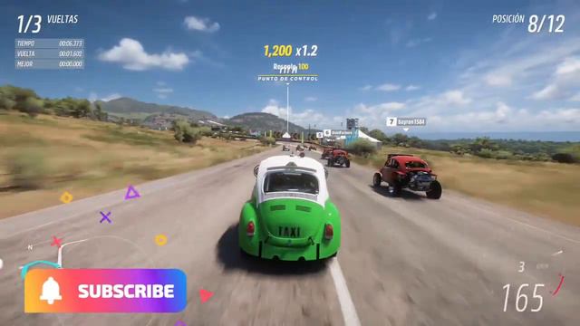 🐎caballito con el Vocho taxi en forza Horizon 5 смотреть онлайн