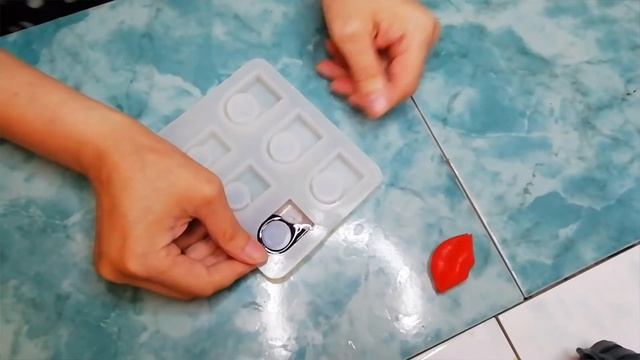 Кольцо из эпоксидной смолы. Мастер класс. #EpoxyJewelry смотреть онлайн