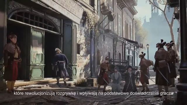 Assassin's Creed Unity Experience trailer 1 New engine, New gameplay PL смотреть онлайн