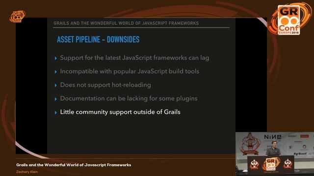 Grails and the Wonderful World of Javascript Frameworks смотреть онлайн