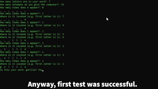 Hangman AI That Never Loses смотреть онлайн