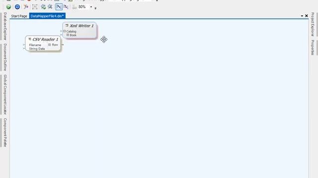 Convert CSV to XML using Liquid Data Mapper смотреть онлайн