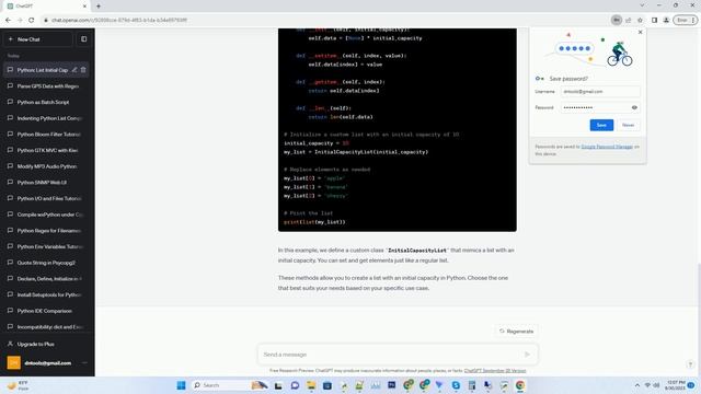 Create a list with initial capacity in Python смотреть онлайн