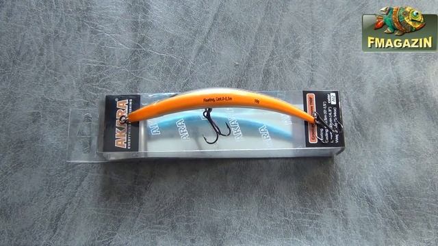 Видеообзор Akara Crooked Minnow 110F по заказу Fmagazin смотреть онлайн