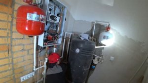 Установка котла Kospel и трехходового переключающего клапана AZV642 к бойлеру косвенного нагрева.