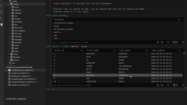 Introducing MySQL Shell for VS Code