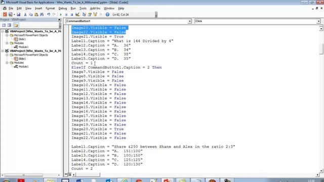 Create Who Wants To Be A Millionaire in PowerPoint using VBA смотреть онлайн