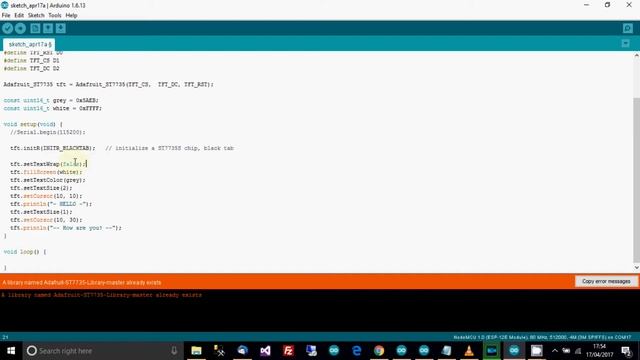 TUTORIAL: How to Wire up 1.8" TFT LCD Screen to NodeMCU ESP8266 - Easy! (Part 2/2) смотреть онлайн