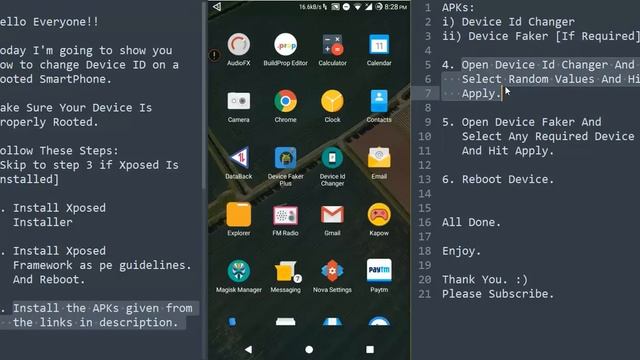 Change Device Id [Android] смотреть онлайн