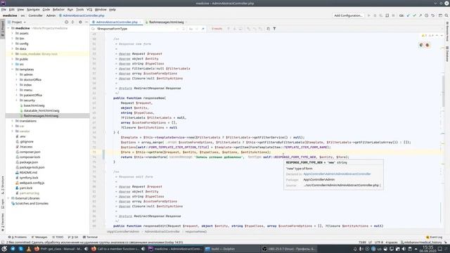 Медицинский проект на Symfony смотреть онлайн