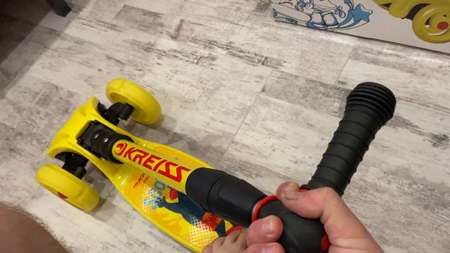 Самокат трехколёсный “kreiss” 3+ смотреть онлайн