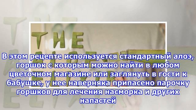 РЕЦЕПТЫ: Освежающий витаминный фреш с соком алоэ смотреть онлайн