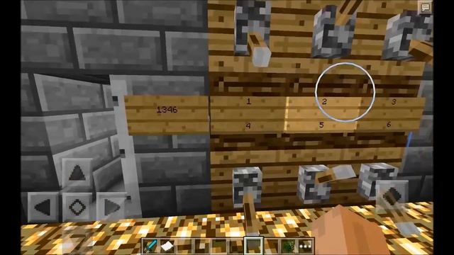 Как сделать кодовый замок в майнкрафт пе, механизмы в minecraft pe #44 смотреть онлайн