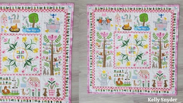 Spring Things Mystery Easter Quilt 2023 Sew Along Winners смотреть онлайн