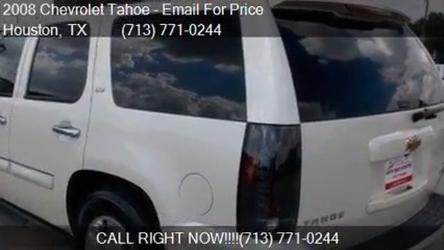 2008 Chevrolet Tahoe 4-Door 2WD 1500 LTZ for sale in Houston смотреть онлайн