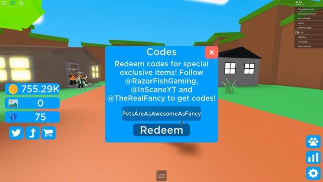 UPDATE 2 CODES FOR ROBLOX CAMERA SIMULATOR! *MY OWN CODE* смотреть онлайн