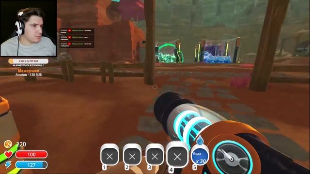 [СТРИМ] САМОЕ НЯШНОЕ РАНЧО ► Slime Rancher #1 смотреть онлайн