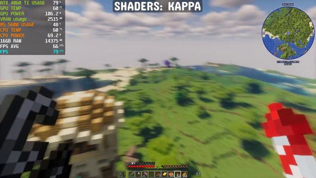 Minecraft All The Mods 8 (modpack) + shaders | RTX 4060 ti + R5 5600 смотреть онлайн