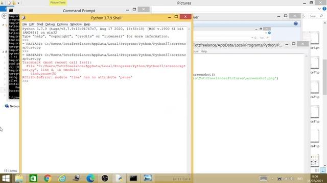 Python - How To Print Screen Windows Using Python Pyautogui Module смотреть онлайн