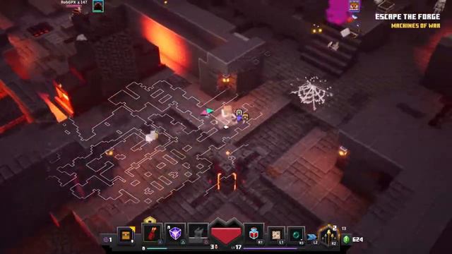 Fracas in the Forge! - Minecraft Dungeons Part 7 смотреть онлайн