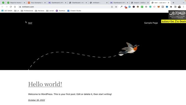 WordPress Migration | Migrate WordPress Site To Host | Hostinger | Eng Sub | Class 12 | Ziageek смотреть онлайн
