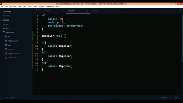 Sass tutorial for beginners #5 : Variables in Sass | in hindi. смотреть онлайн