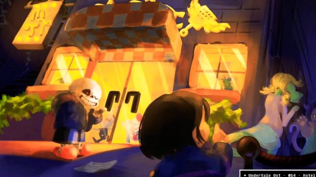 Undertale Ost - 054 - Hotel смотреть онлайн