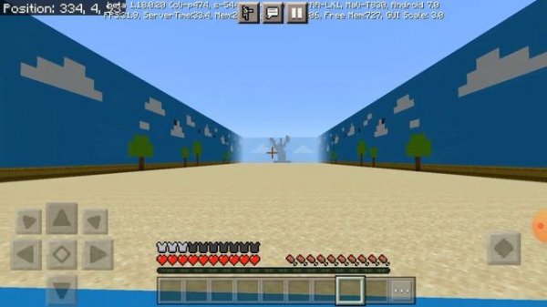 I play the squid game map (Minecraft)