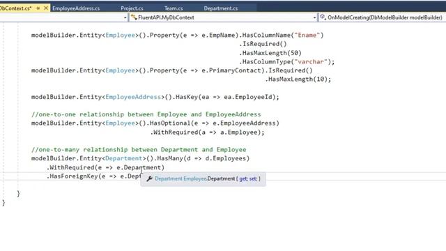 21 - Configure One to Many Relationship in Fluent API | Code First | EF 6 смотреть онлайн