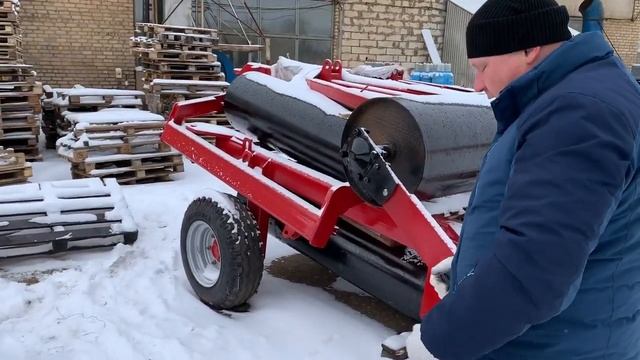 Обзор рабочих органов дисков катков для прикатывания почвы от Завода Автотехнологий смотреть онлайн