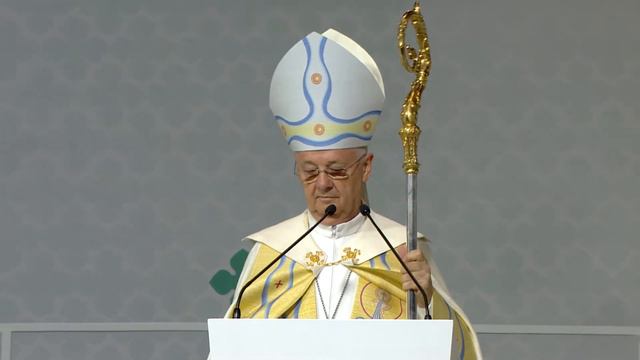 Archbishop Csaba Ternyák - Morning prayer (Lauds) - 07.09.2021 - IEC2021 смотреть онлайн